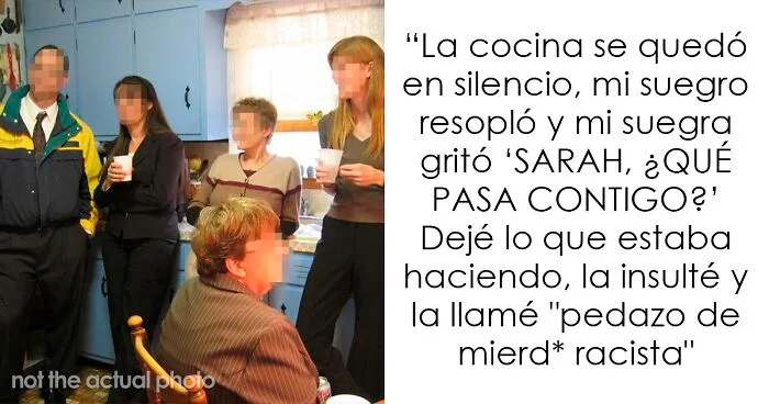 Este hombre abandonó un almuerzo familiar tras un comentario racista de su cuñada sobre su forma de cocinar