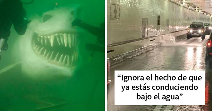 30 Fotos terroríficas de objetos artificiales sumergidos que dan miedo