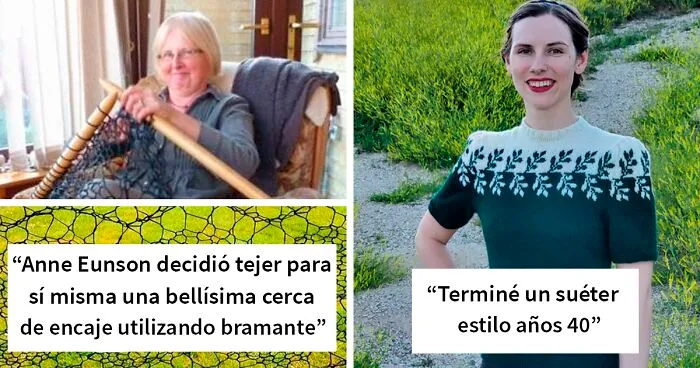 50 Personas que dominan el arte de tejer y comparten sus creaciones en internet
