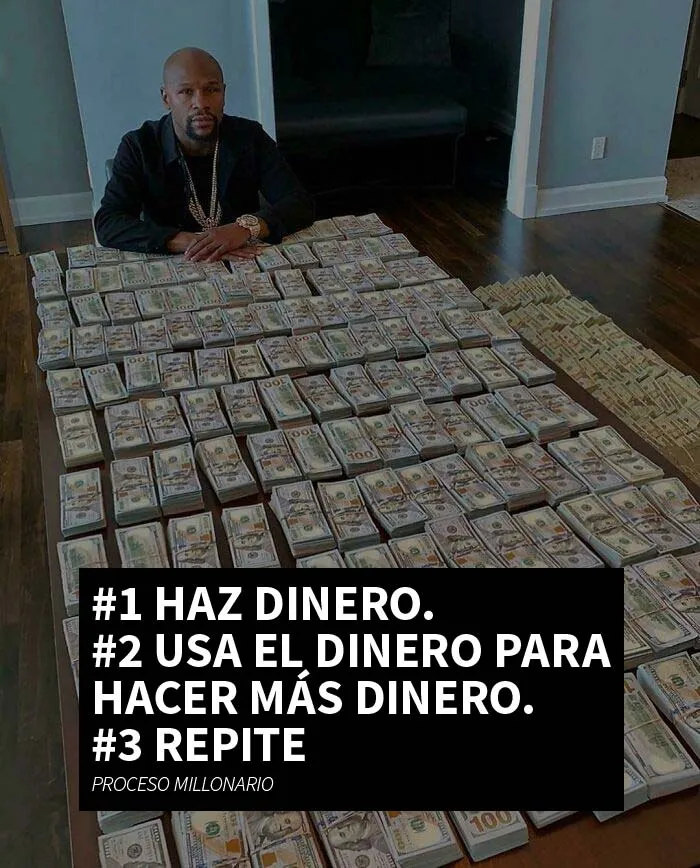 Sólo hay que ganar dinero, ¡es así de fácil!