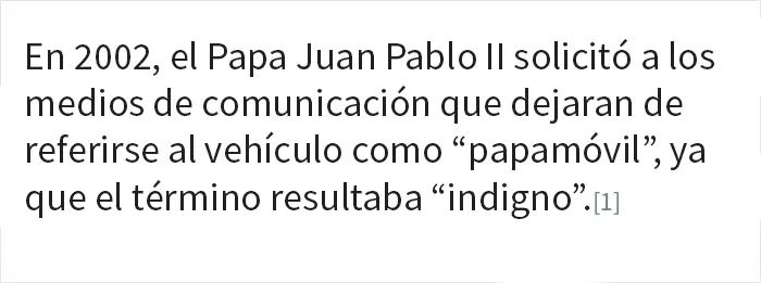 El Papamóvil