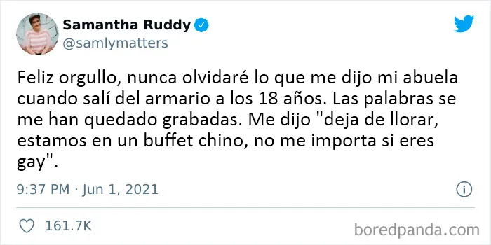 20 Tuits muy divertidos que la comunidad LGTBQ+ compartió este mes del orgullo