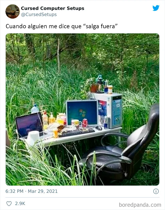 25 Ordenadores tan terriblemente configurados que sólo se pueden describir como "malditos", según esta cuenta de Twitter