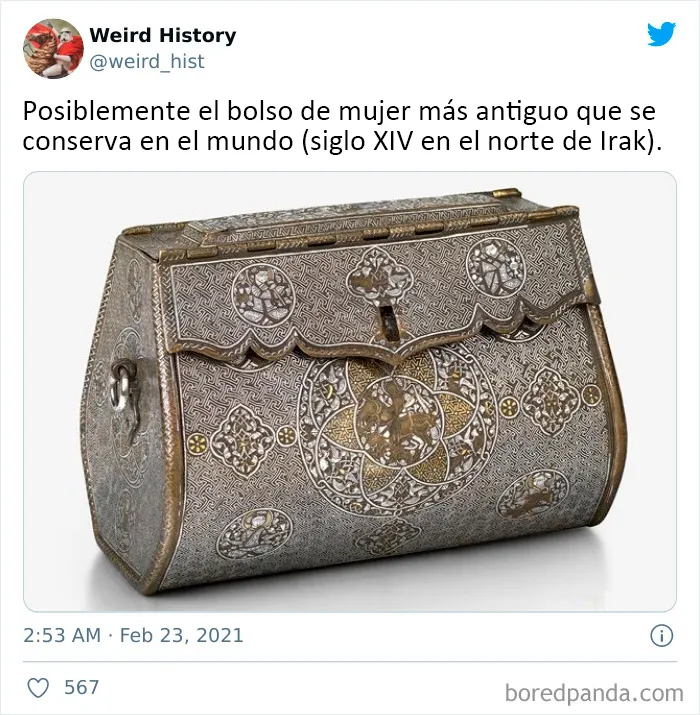 20 Nuevas publicaciones raras e interesantes de la cuenta de "Weird History", para que aprender sea divertido a cualquier edad