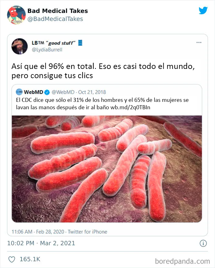 18 Personas que decidieron difundir sus "conocimientos" médicos y fueron avergonzadas por ello en Internet