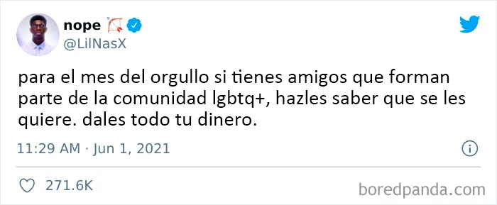 20 Tuits muy divertidos que la comunidad LGTBQ+ compartió este mes del orgullo