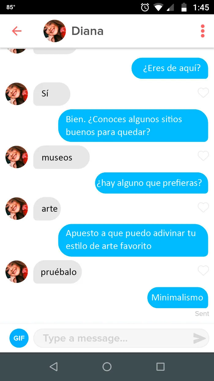 Probablemente me van a hacer unmatch