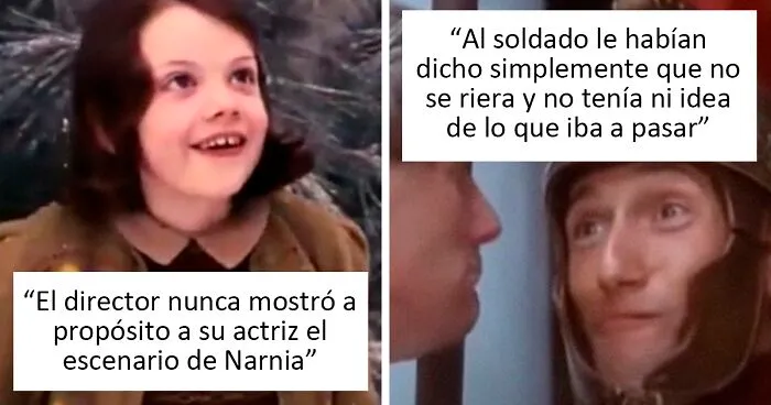 30 Actores que hicieron interpretaciones auténticas que no estaban en el guión