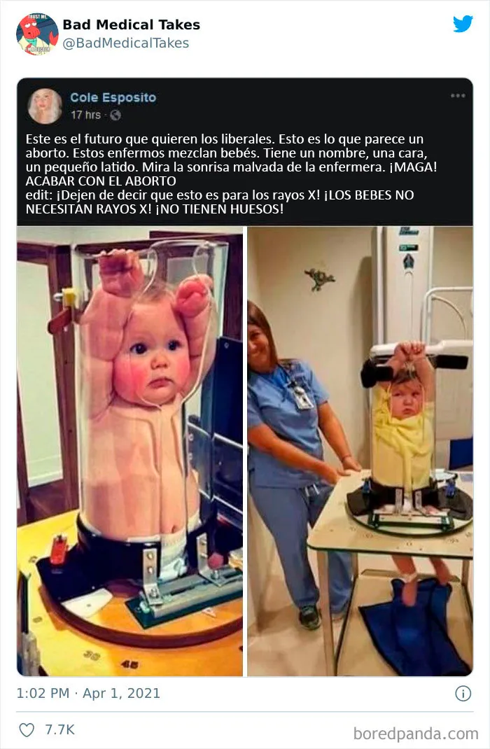18 Personas que decidieron difundir sus "conocimientos" médicos y fueron avergonzadas por ello en Internet