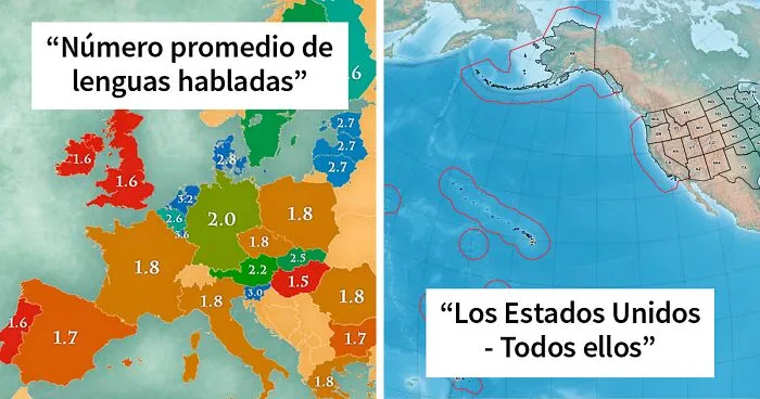 20 Mapas insólitos que podrían cambiar tu forma de ver el mundo (nuevas imágenes)