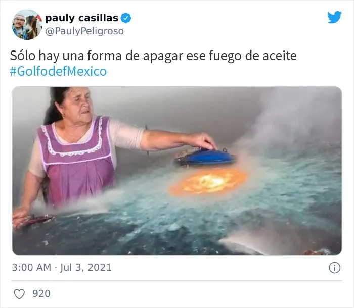15 Memes muy divertidos sobre la fuga de combustible en el Golfo de México
