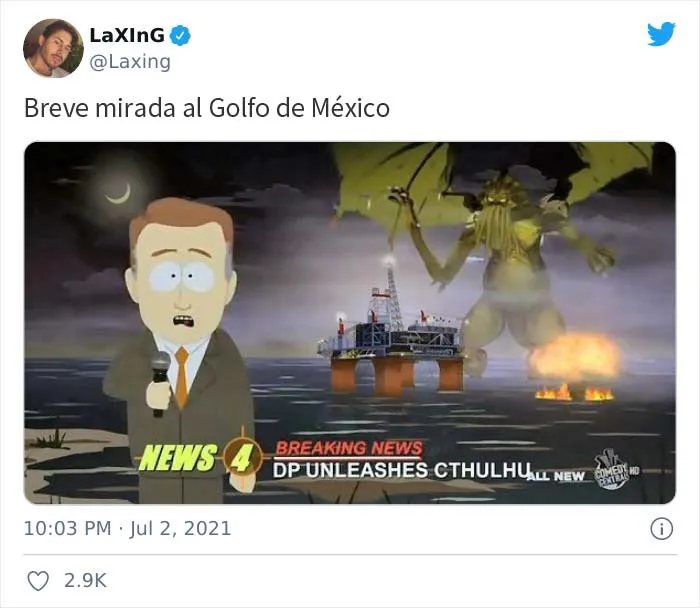 15 Memes muy divertidos sobre la fuga de combustible en el Golfo de México