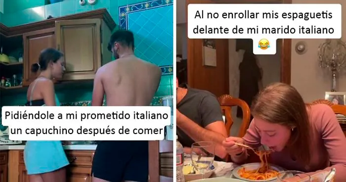 Esta mujer estadounidense trolea a su marido italiano rompiendo las "reglas italianas" no escritas (12 situaciones)