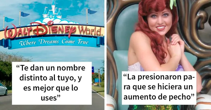 22 Secretos laborales muy jugosos compartidos por ex-empleados de parques temáticos de Disney