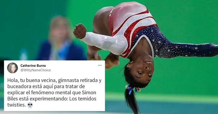 Simone Biles mencionó los "twisties" como la razón de su retirada, y esta gimnasta explica lo que significa