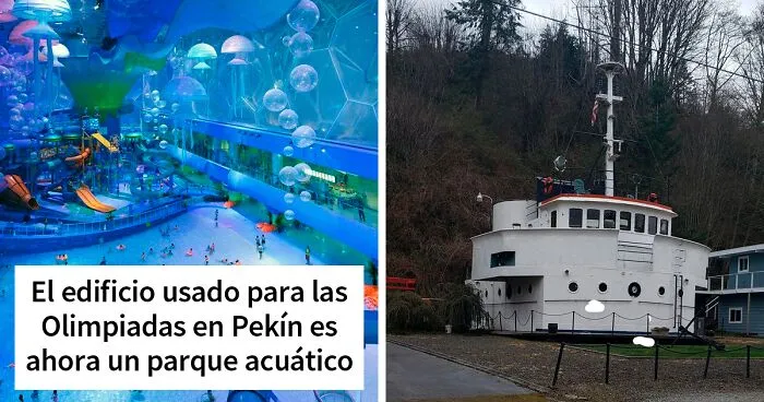 35 Edificios que fueron reutilizados para algo que sus arquitectos probablemente ni siquiera soñaron (Nuevas fotos)