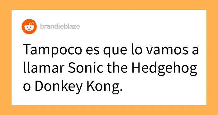 Esta abuela se niega a reconocer a su primer nieto como miembro de la familia porque le pusieron el nombre de un personaje de videojuego