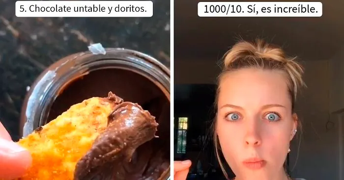 Esta mujer no embarazada probó y valoró los antojos de comida más extraños que tienen las mujeres embarazadas