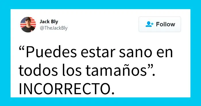 “5 razones por las que la ‘positividad corporal’ es algo malo”: este chico inició una discusión sobre la toxicidad del movimiento body positive
