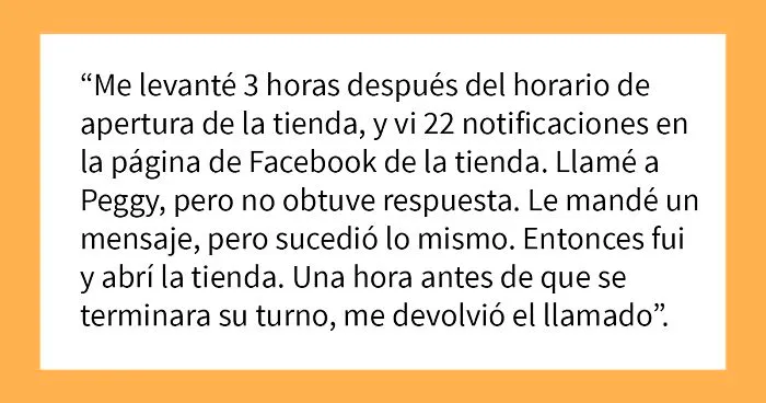 Esta empleada, a quien hace poco le dieron un ascenso, se toma el día sin avisarle a nadie, y su jefe la hace elegir entre despedirla o quitarle el ascenso