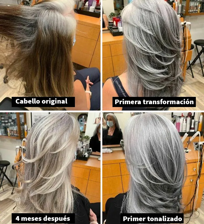 30 mujeres que adoran sus canas gracias a la ayuda de este estilista (nuevas fotos)