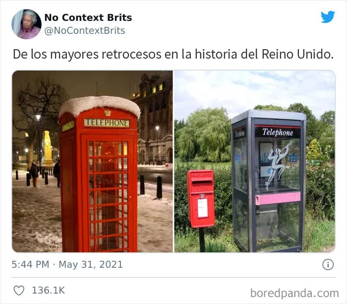 Esta cuenta recopila y comparte imágenes británicas sin ningún tipo de contexto (18 fotos)