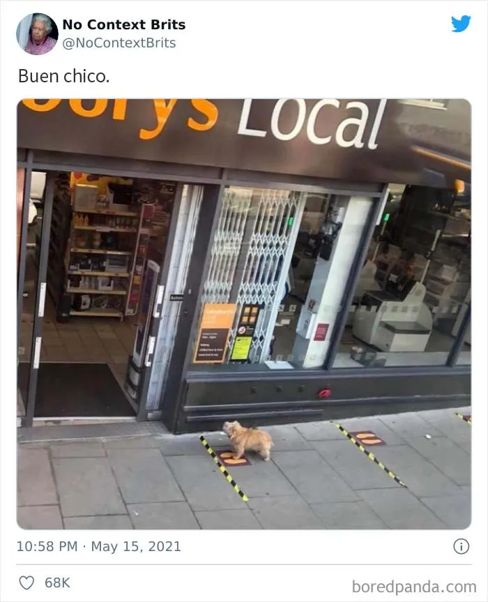 Esta cuenta recopila y comparte imágenes británicas sin ningún tipo de contexto (18 fotos)