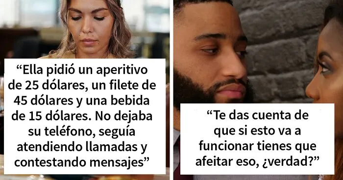 Personas que han abandonado sus primeras citas comparten el momento en que se dieron cuenta de que debían irse (30 historias)