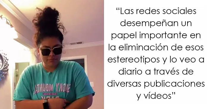 5 Fotos de mujeres de talla grande comparando lo que otros quieren que lleven en la playa con lo que ellas quieren llevar