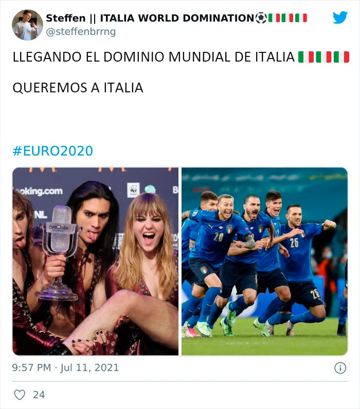 15 De los mejores memes y reacciones tras perder Inglaterra la Eurocopa ante Italia