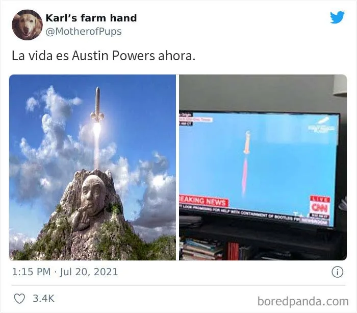 Todos se ríen del lanzamiento espacial de Bezos en internet, y aquí tienes 30 de las mejores bromas y memes