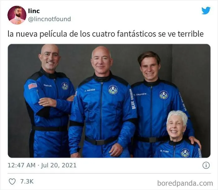 Todos se ríen del lanzamiento espacial de Bezos en internet, y aquí tienes 30 de las mejores bromas y memes