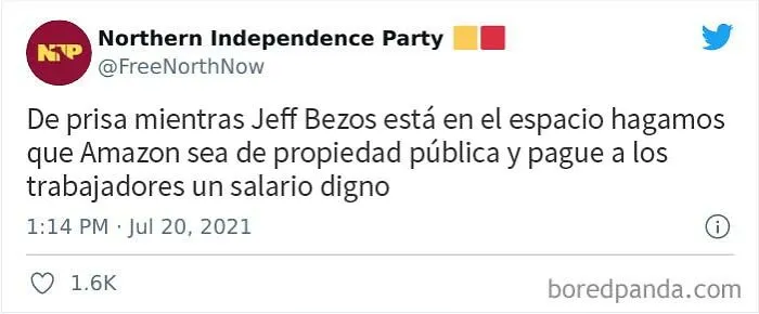 Todos se ríen del lanzamiento espacial de Bezos en internet, y aquí tienes 30 de las mejores bromas y memes