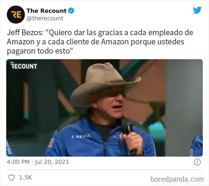 Todos se ríen del lanzamiento espacial de Bezos en internet, y aquí tienes 30 de las mejores bromas y memes