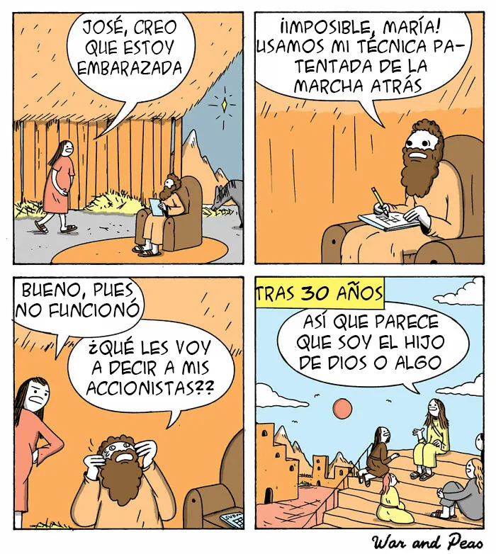 12 Nuevos y divertidos cómics de War & Peas con giros inesperados