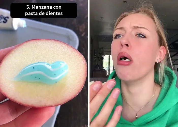 Esta mujer no embarazada probó y valoró los antojos de comida más extraños que tienen las mujeres embarazadas