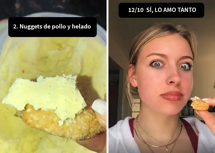 Esta mujer no embarazada probó y valoró los antojos de comida más extraños que tienen las mujeres embarazadas