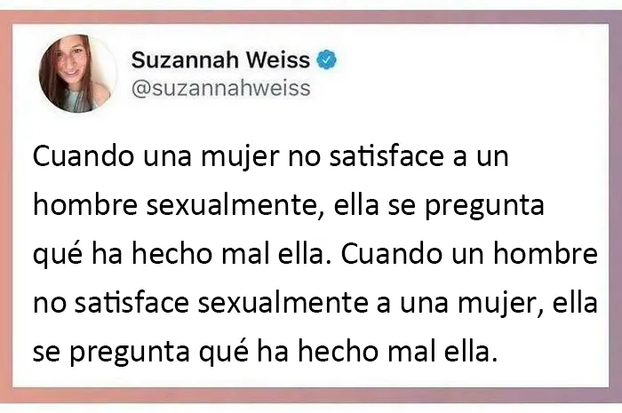 Solíamos pensar que siempre teníamos la culpa