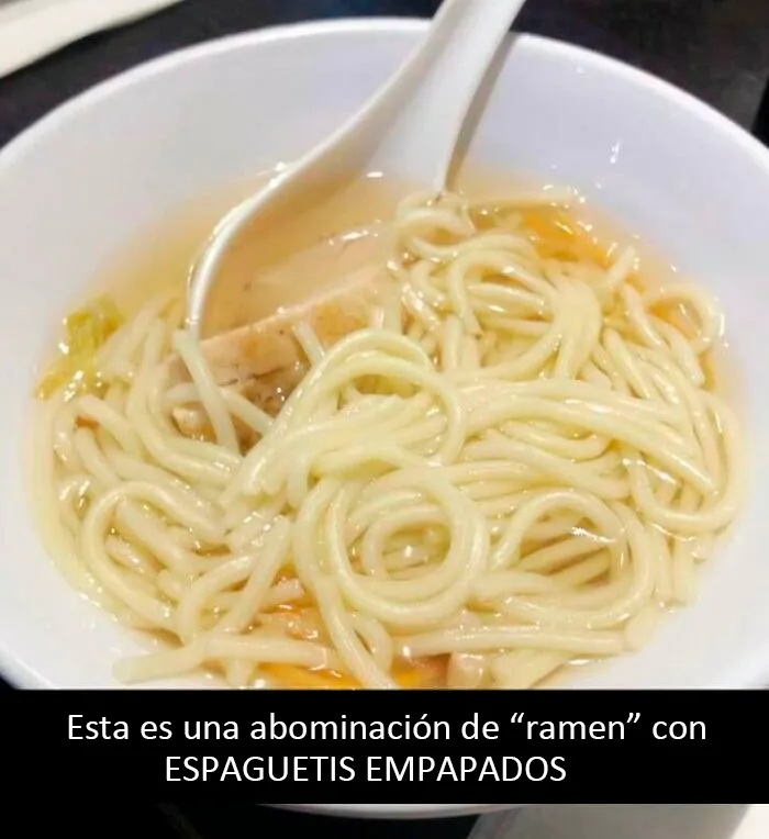 Pedí Ramen. Recibí esto... ¿Qué harías tú?