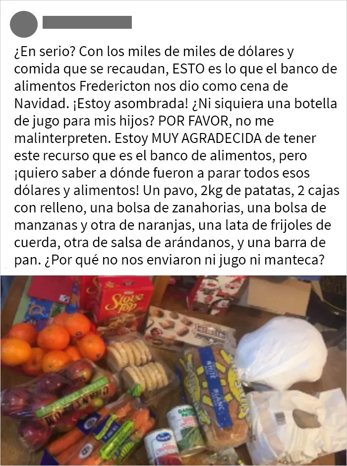 ¡¿Cómo se supone que mis hijos van a vivir sin jugo?!