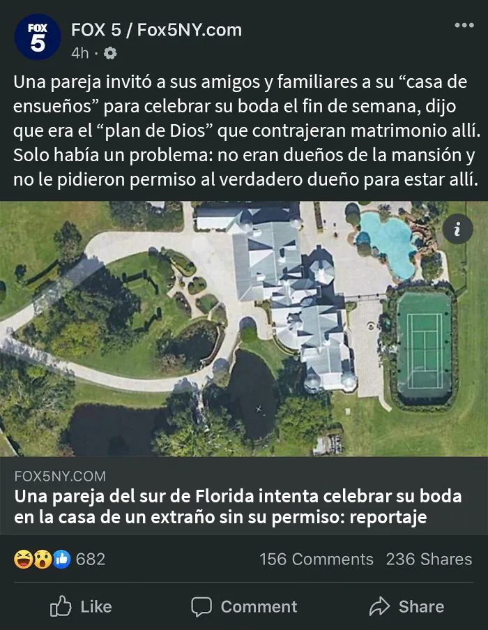 Déjame no pedir permiso para celebrar mi boda aquí (era el plan de Dios)