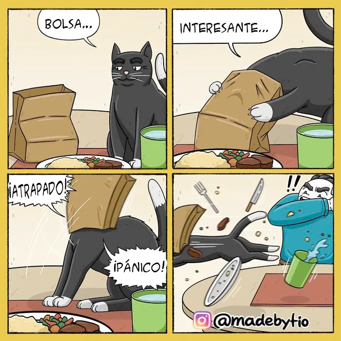 Este artista hace que nos riamos de lo absurdo de la vida a través de sus divertidos cómics (10 imágenes nuevas)