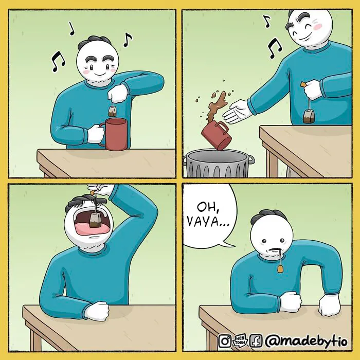 Este artista hace que nos riamos de lo absurdo de la vida a través de sus divertidos cómics (10 imágenes nuevas)