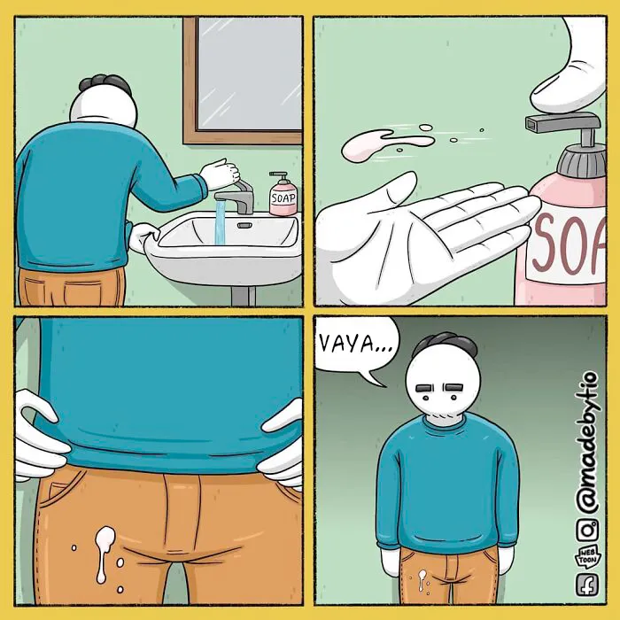 Este artista hace que nos riamos de lo absurdo de la vida a través de sus divertidos cómics (10 imágenes nuevas)