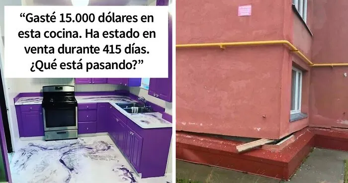 50 Fotos de fallos de diseño en viviendas que te ayudarán a sentirte mejor con tu propia casa