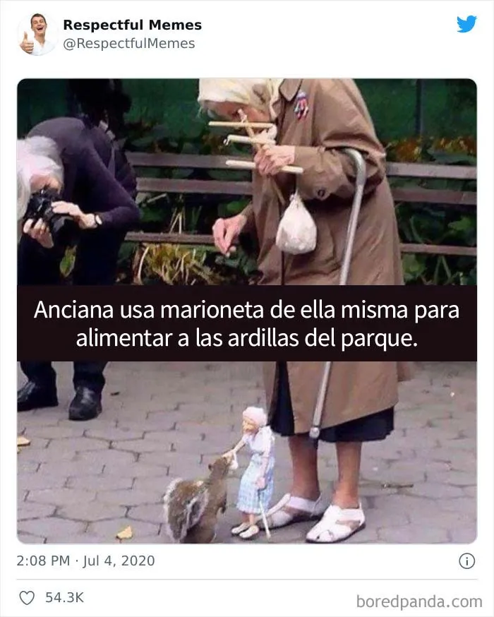 Esta cuenta de Twitter recoge sólo los memes más respetables, aquí están 20 de los mejores