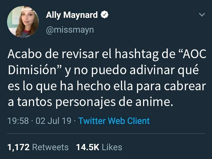 Me pregunto que hizo al final