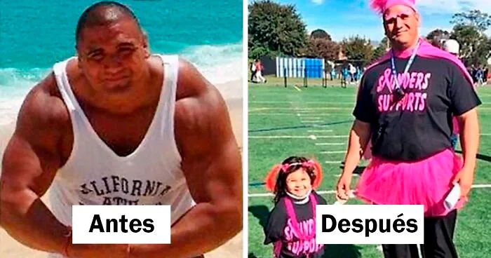 Estos padres comparten fotos suyas antes y después de tener hijos, y la diferencia es tan divertida como triste (30 nuevas fotos)