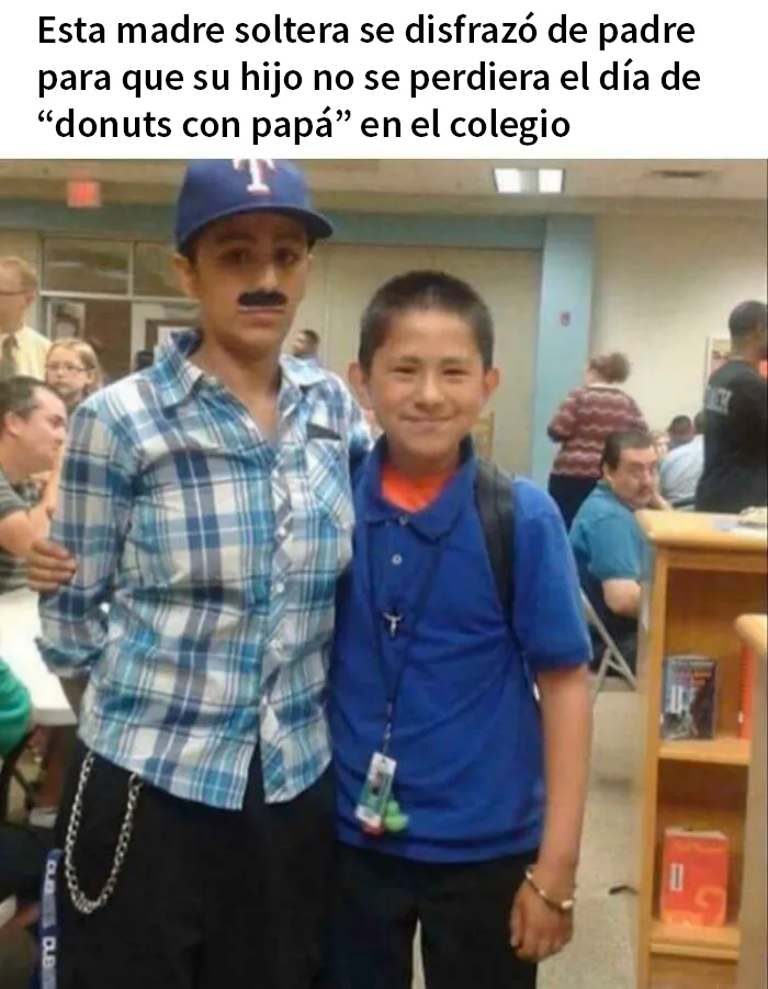 ¿Madre del año o padre del año?