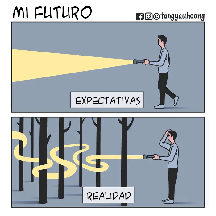 25 Cómics con finales extraños e inesperados que he creado para hacer reír a la gente